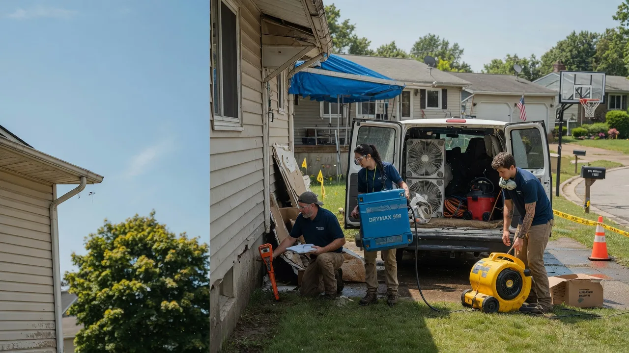Ceiling Leak Cleanup in Couderay, WI near me